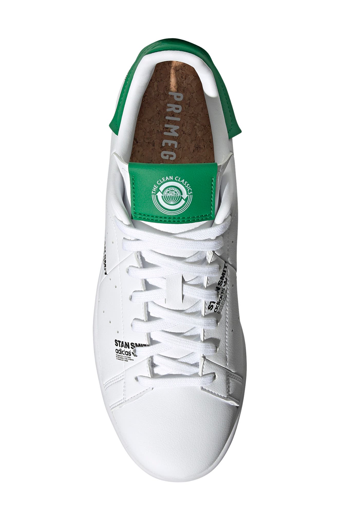 adidas Stan Smith Primegreen Sneaker, Alternate, color, 