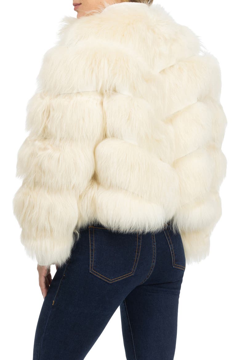 Genuine Shearling Jacket, Alternate, color, BEIGE