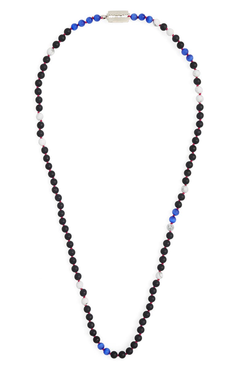 Jonas Studio Handknotted Bead Necklace, Main, color, 