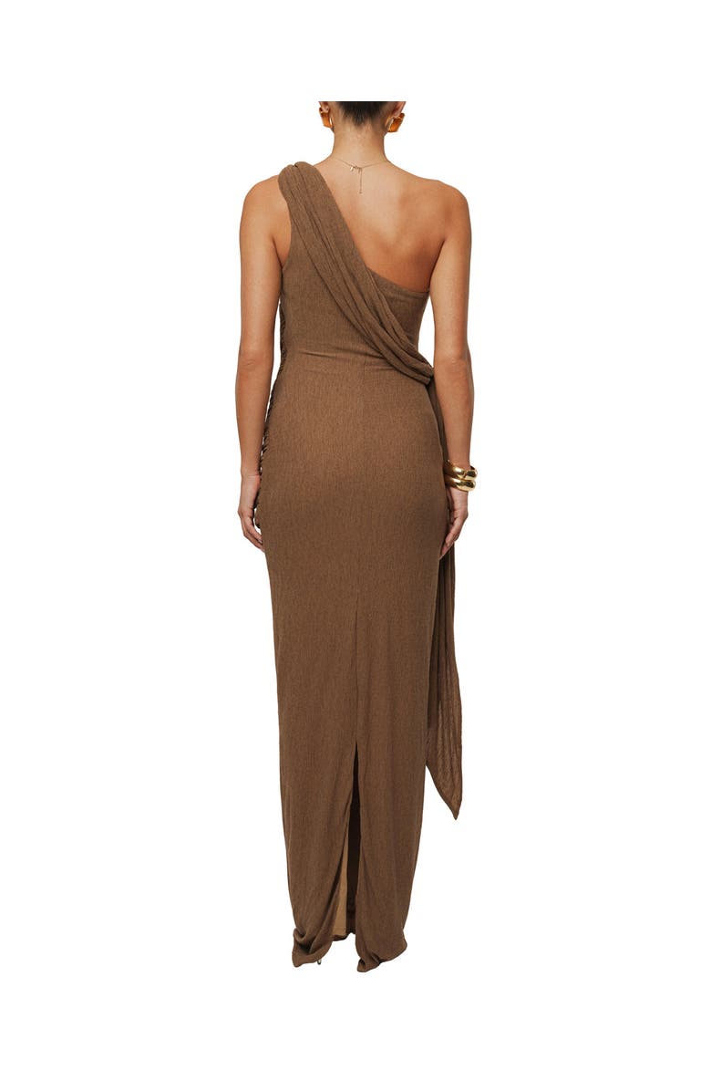 JLUXLABEL Rich Mocha Wrap Dress, Alternate, color, Brown
