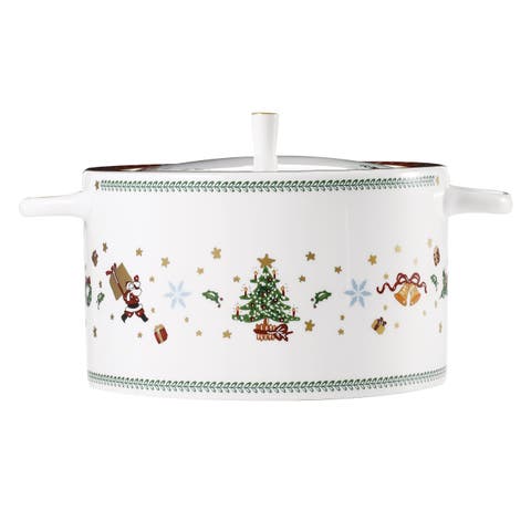 My Noel Covered Vegetable Bowl / Soup Tureen