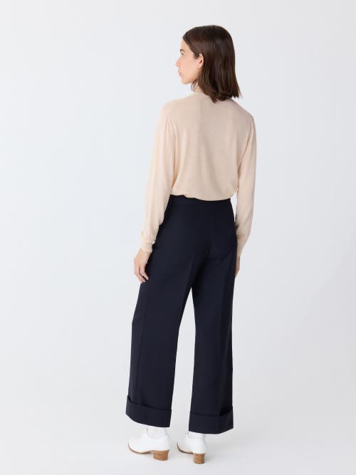 Callas Milano Brody Cropped Cuff Pant In Black