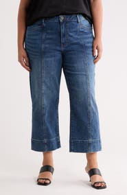 KUT from the Kloth Lucy High Waist Cropped Jeans
