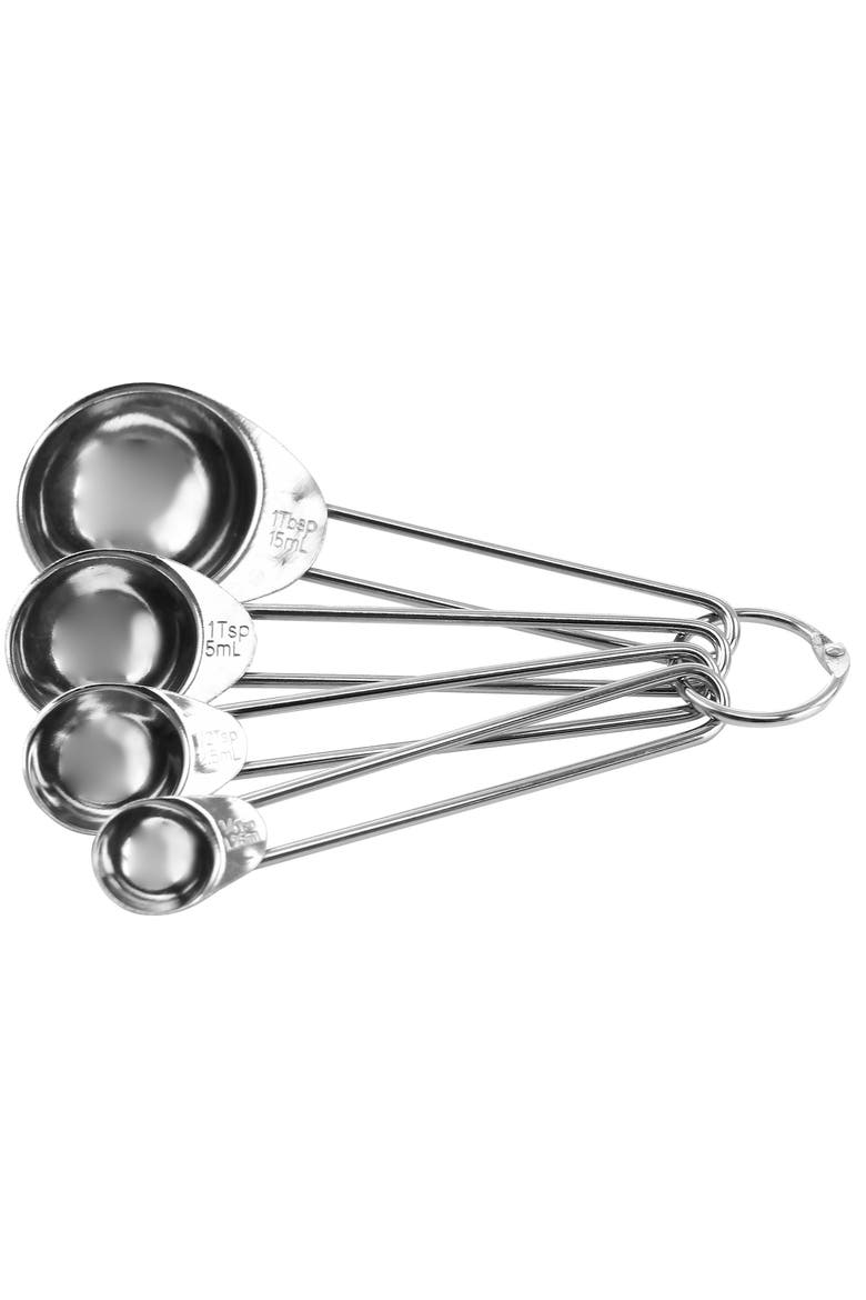 14 Piece Stainless Steel Measuring Cup and Spoon Set with Mixing Bowls, Alternate, color, Silver