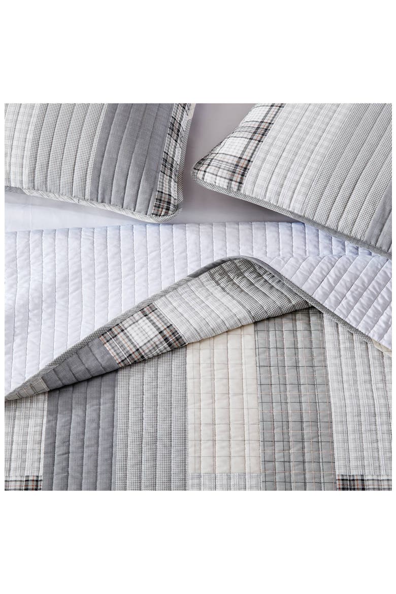 Fairview Twin Daybed Quilt & Sham Set, Alternate, color, GREY