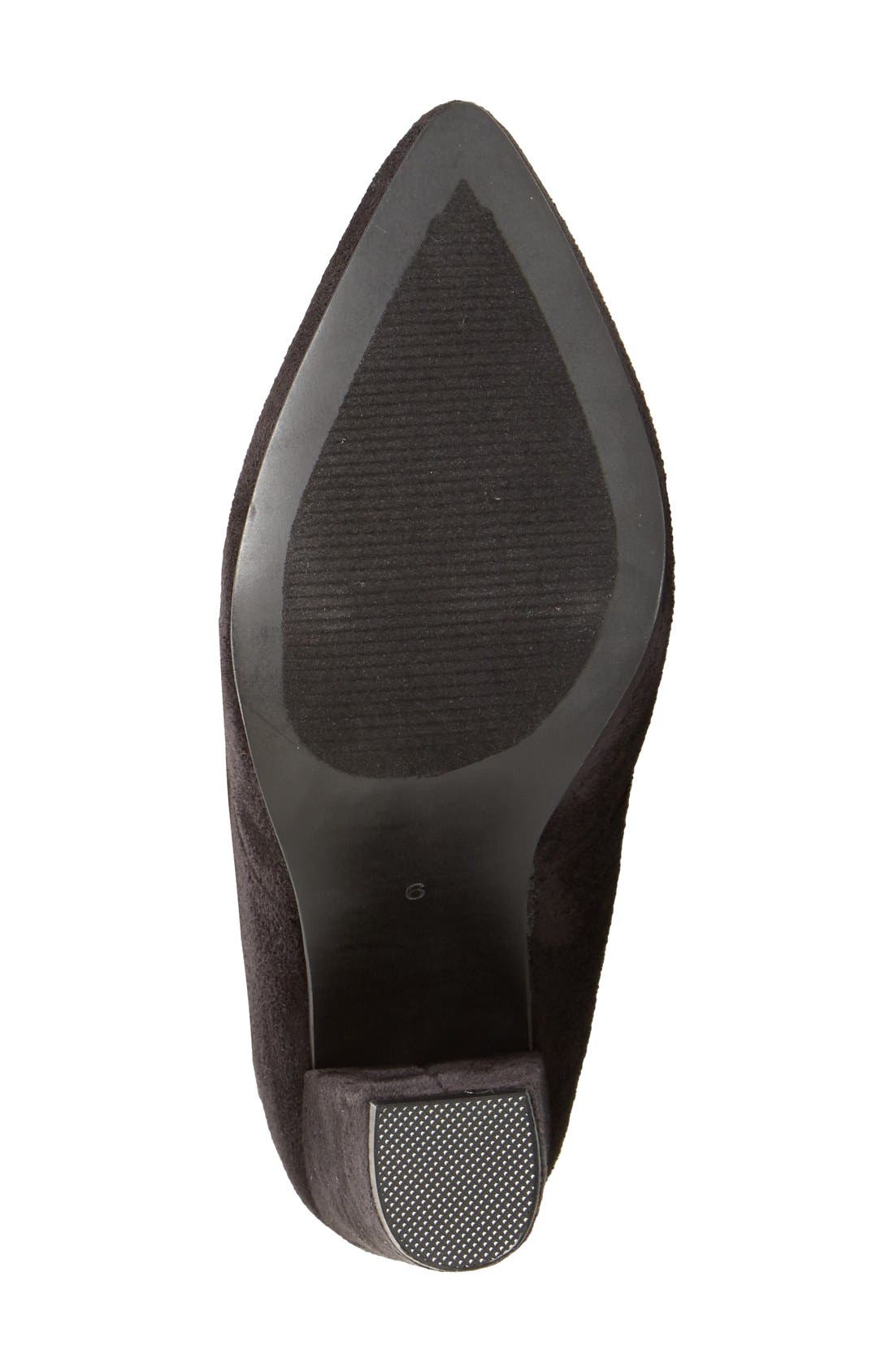 'Rocking' Over the Knee Boot, Alternate, color, BLACK SUEDE