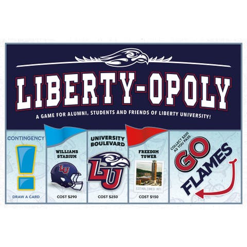 Libertyopoly Liberty University Themed Board Game