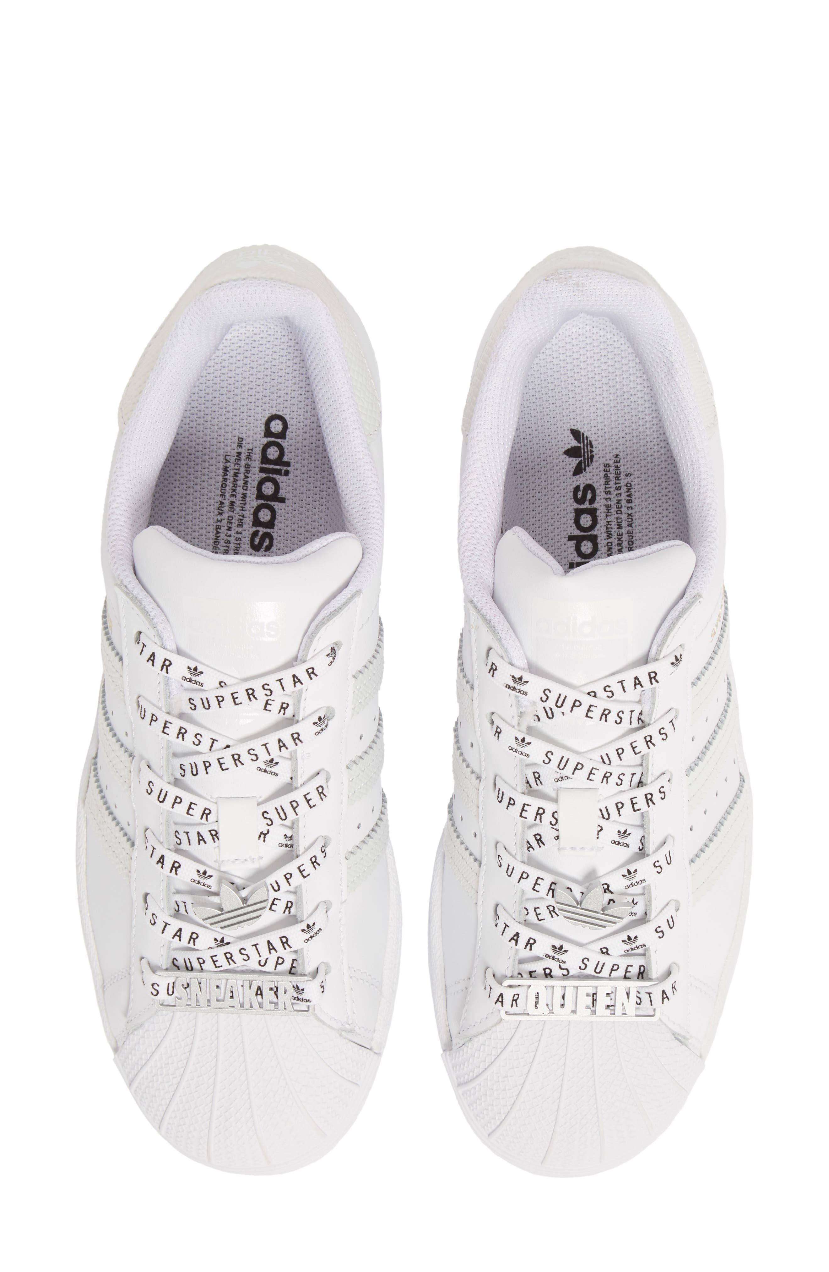 Superstar Sneaker, Main, color, WHITE/ WHITE/ CORE BLACK