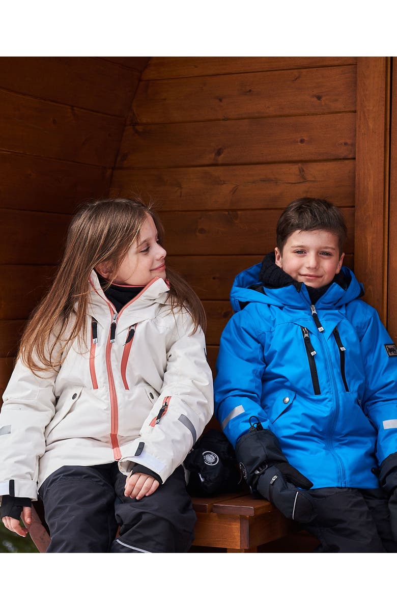 Deux par Deux Big Boy's Two Piece Technical Snowsuit Royal Blue And Black, Alternate, color, 