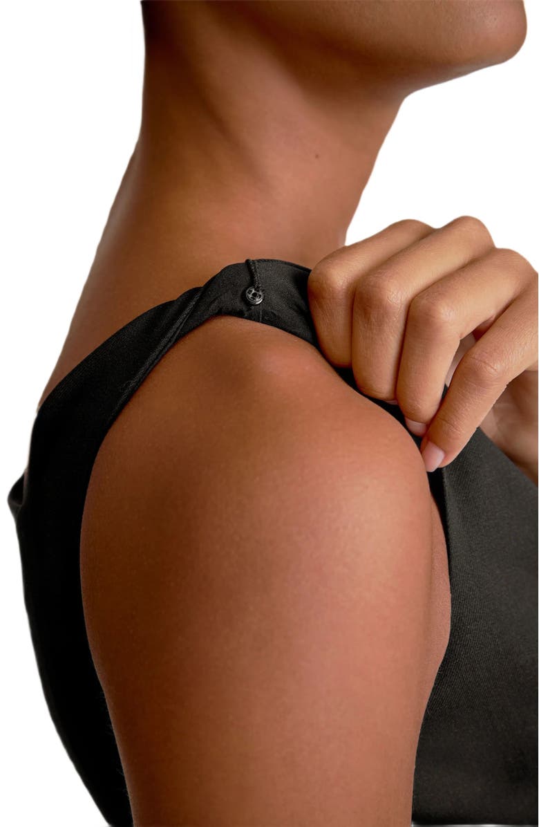 M.M.LaFleur Cynthia Italian Wool Twill Dress, Alternate, color, Black