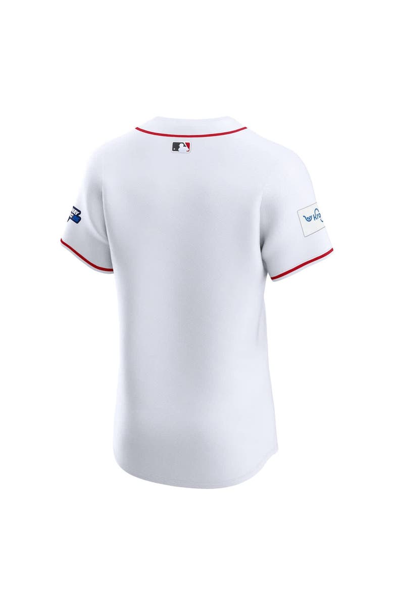 Nike Men's Nike  White Cincinnati Reds 2025 MLB Speedway Classic Home Elite Jersey, Alternate, color, 