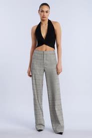 BCBGMAXAZRIA Halter Sweater Top