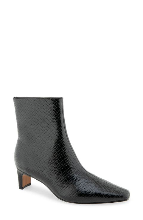 July Faux Leather Bootie