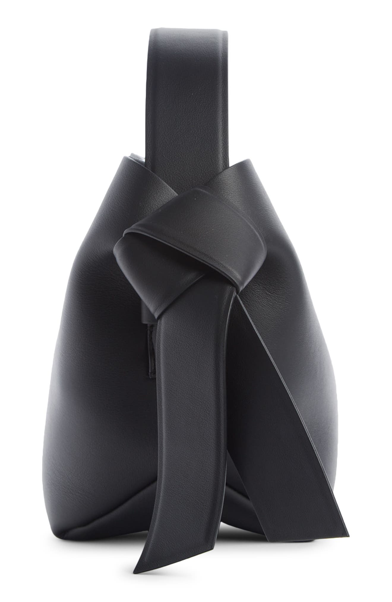 Acne Studios Midi Musubi Leather Bag, Alternate, color, 