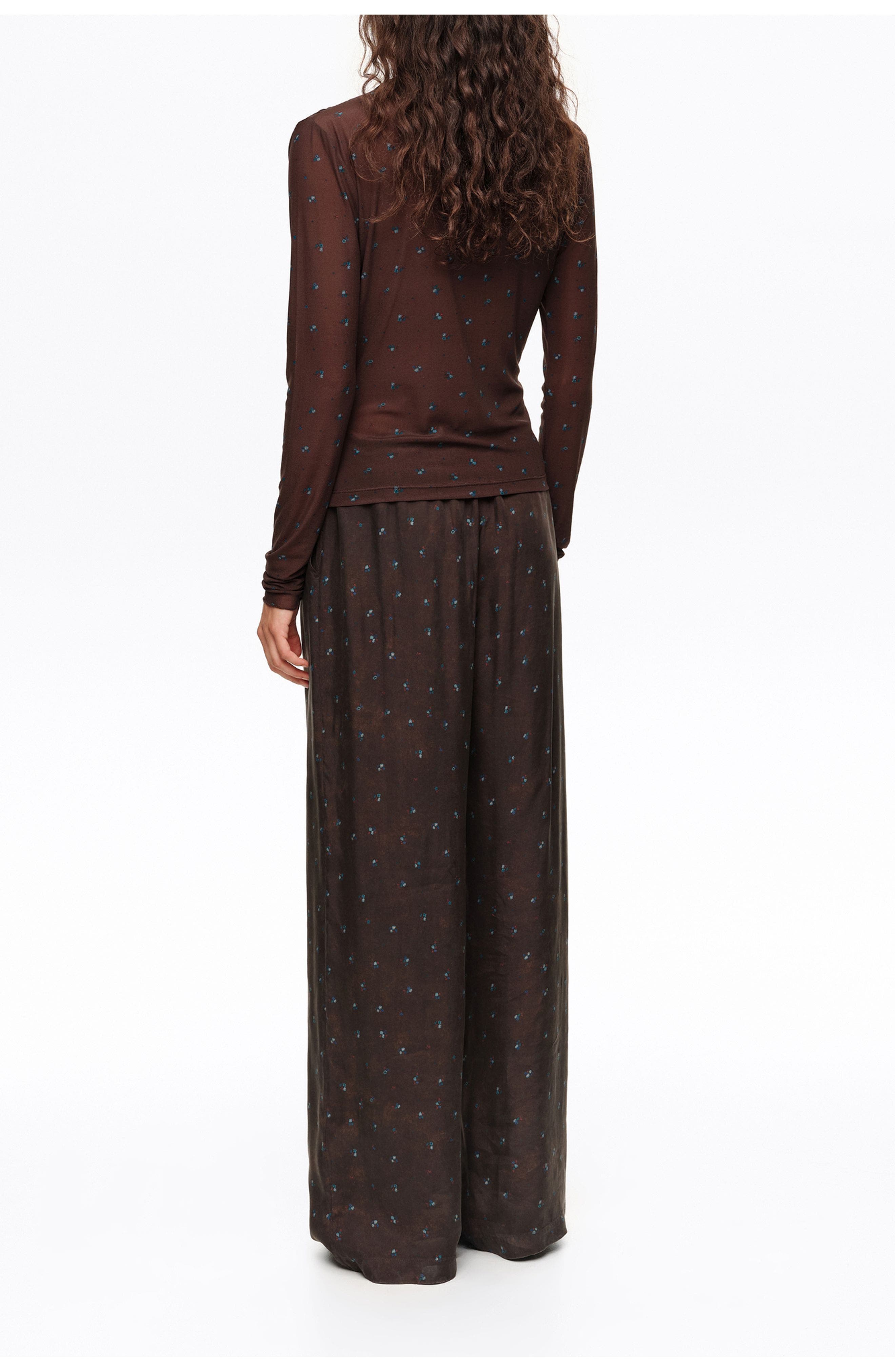 BIMBA Y LOLA Floral Fluid Jogger Trousers (Women) | Nordstrom