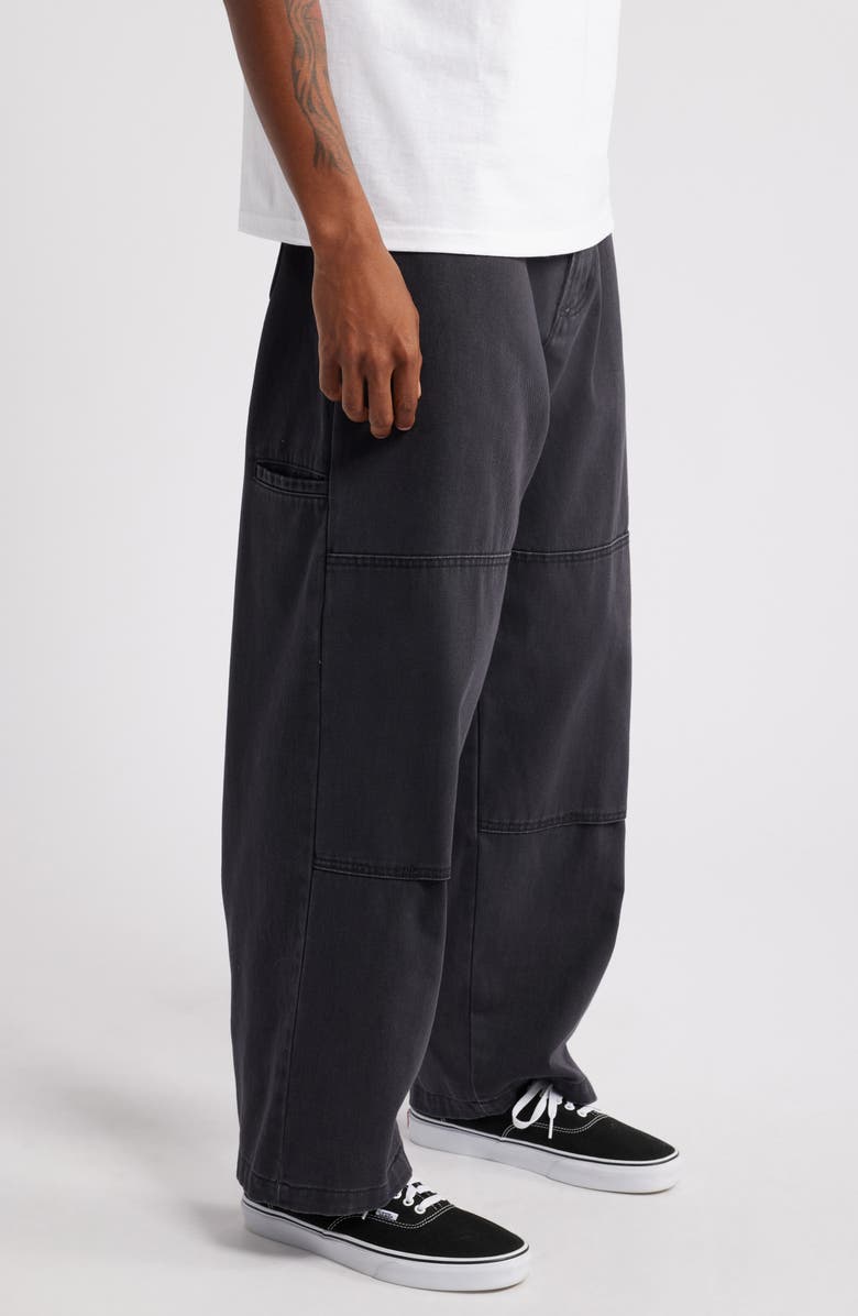 Obey Bigwig Double Knee Denim Worker Pants, Alternate, color, 