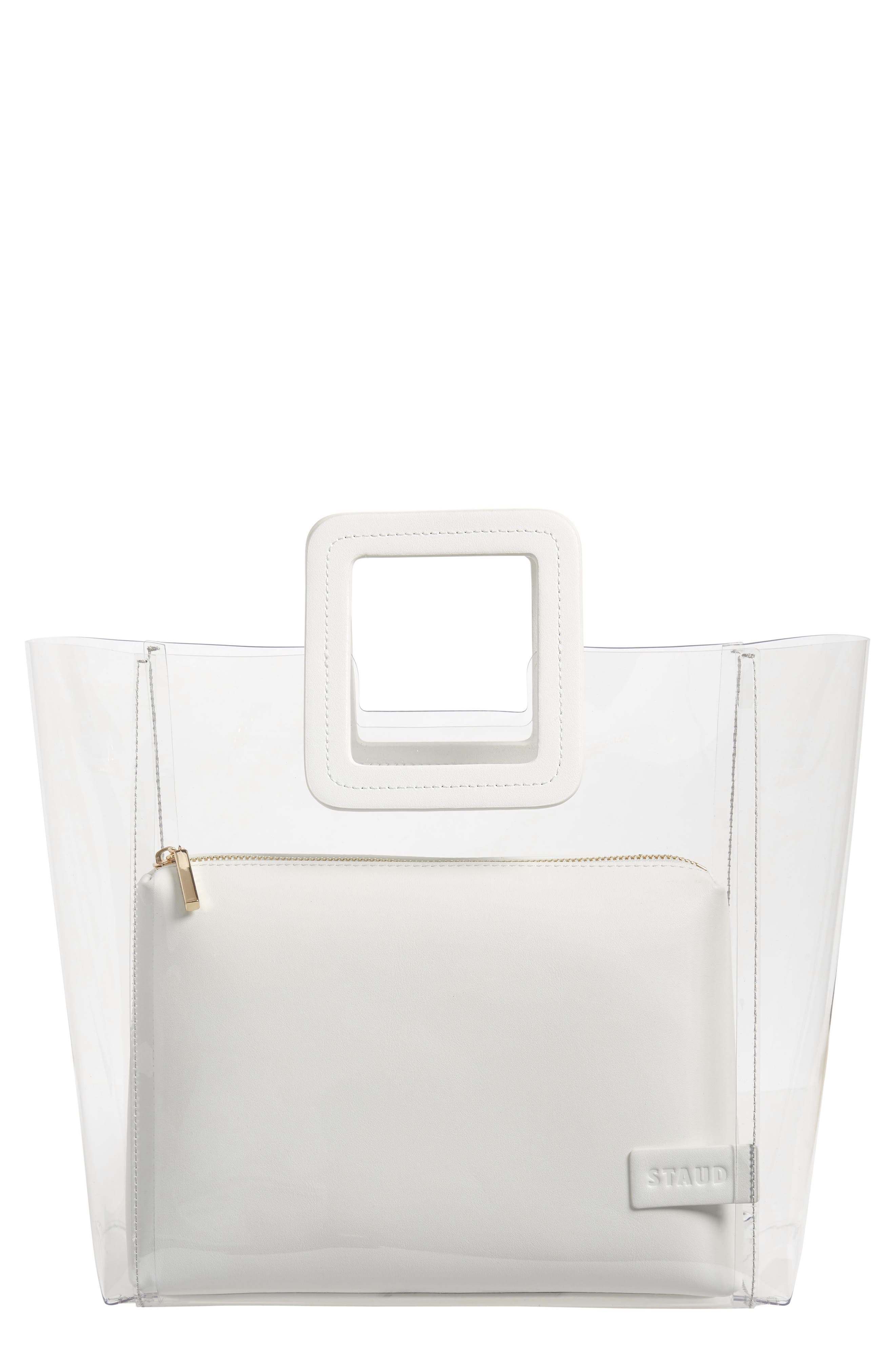STAUD Shirley Transparent Handbag (Women) | Nordstrom