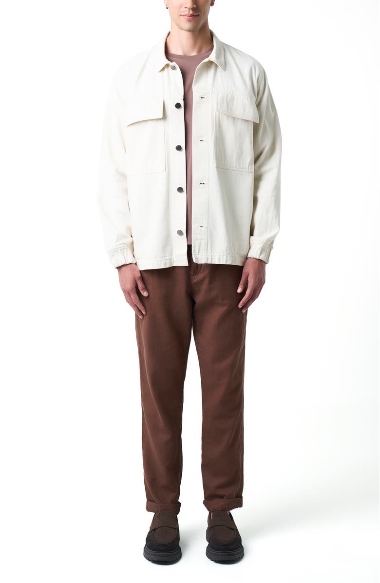 Velez Modica Oversized Overshirt, Alternate, color, White