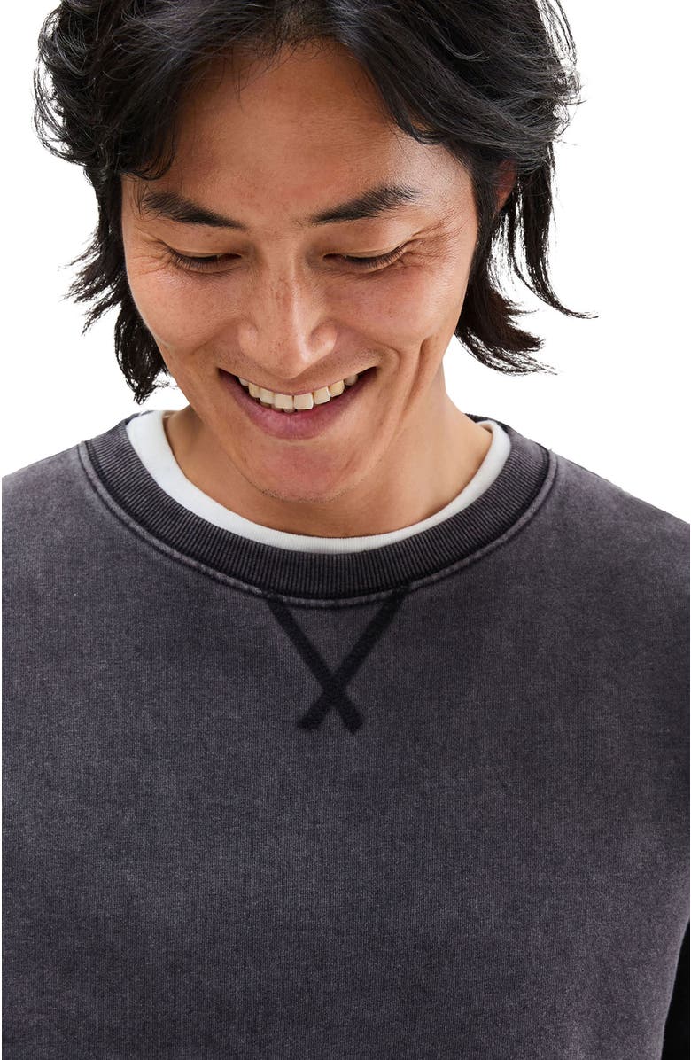 Richer Poorer The Recycled Fleece Sweatshirt, Alternate, color, Mineral Black