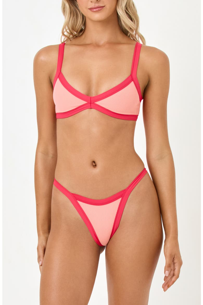 Mackenzie Bitsy Bikini Bottoms, Alternate, color, FRESHSQUEEZE/ POUT