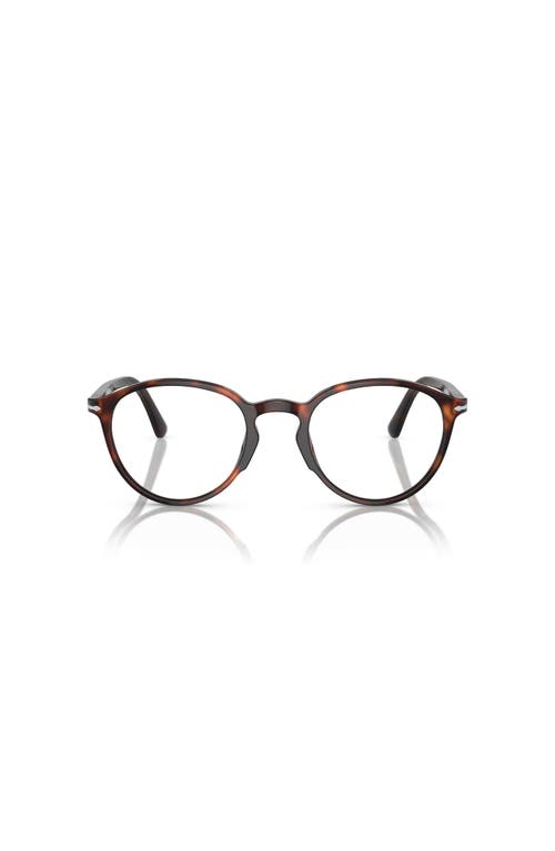 Persol 51mm Phantos Optical Glasses In Brown