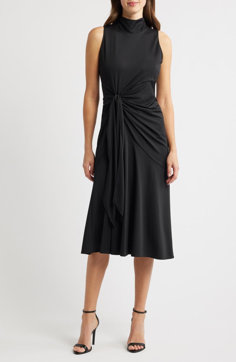 Anne Klein Sleeveless A-Line Dress, Main, color, 