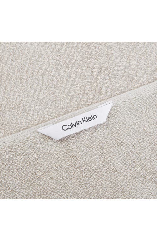 Calvin Klein Home Iconic 3-piece Towel Set In Neutral