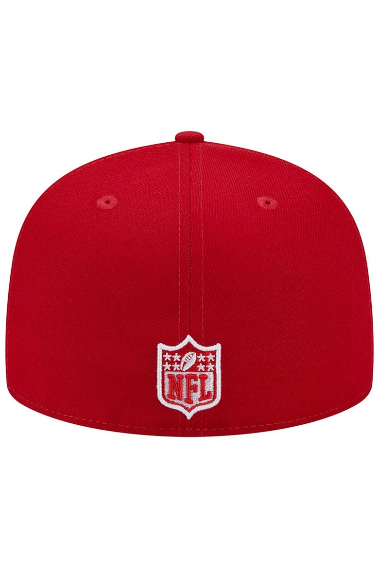 Men's New Era Scarlet Pittsburgh Steelers Super Bowl XLIII Main Patch 59FIFTY Fitted Hat, Alternate, color, Scarlet