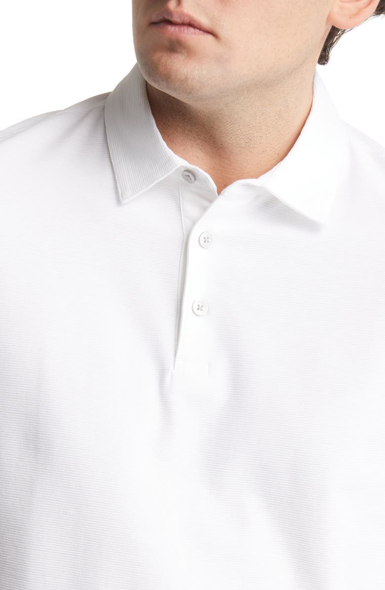 Robert Barakett Hickman Short Sleeve Polo Shirt, Alternate, color, White