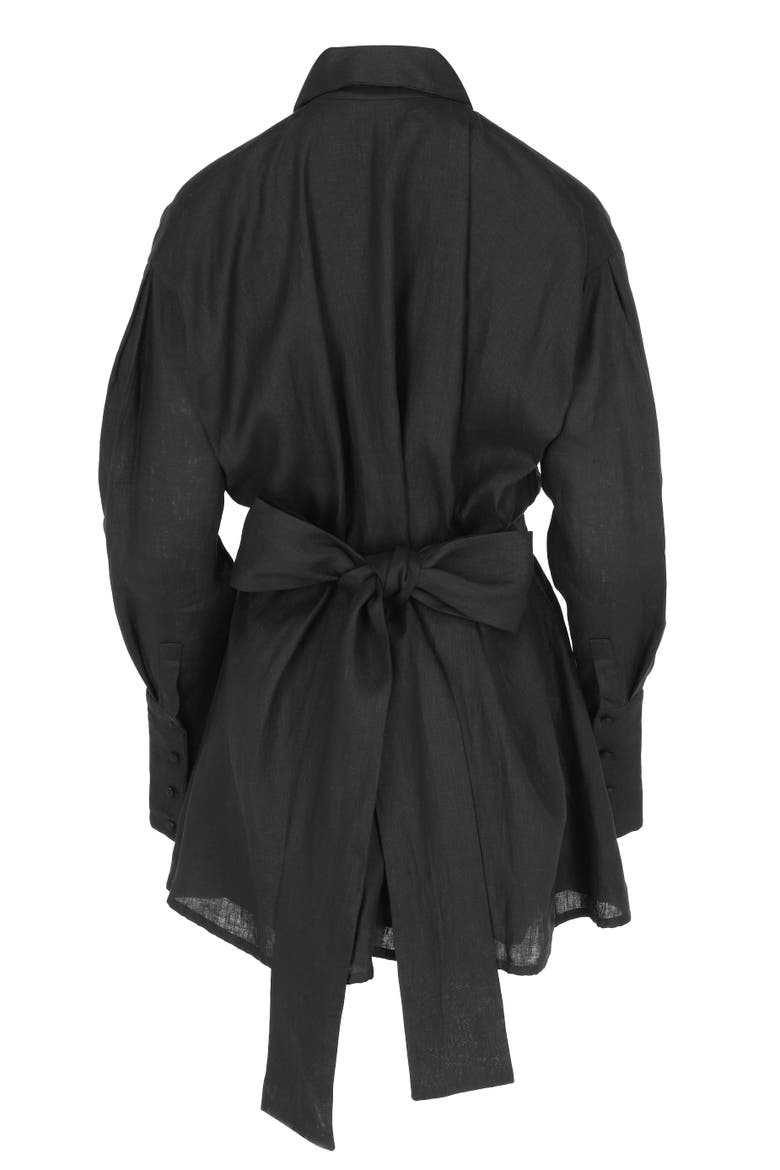 Rose Dress, Alternate, color, Black