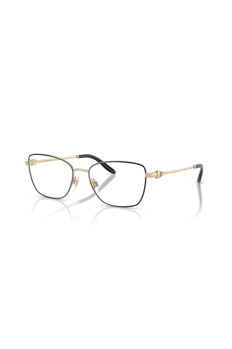 52mm Rectangle optical glasses, Main, color, Gold