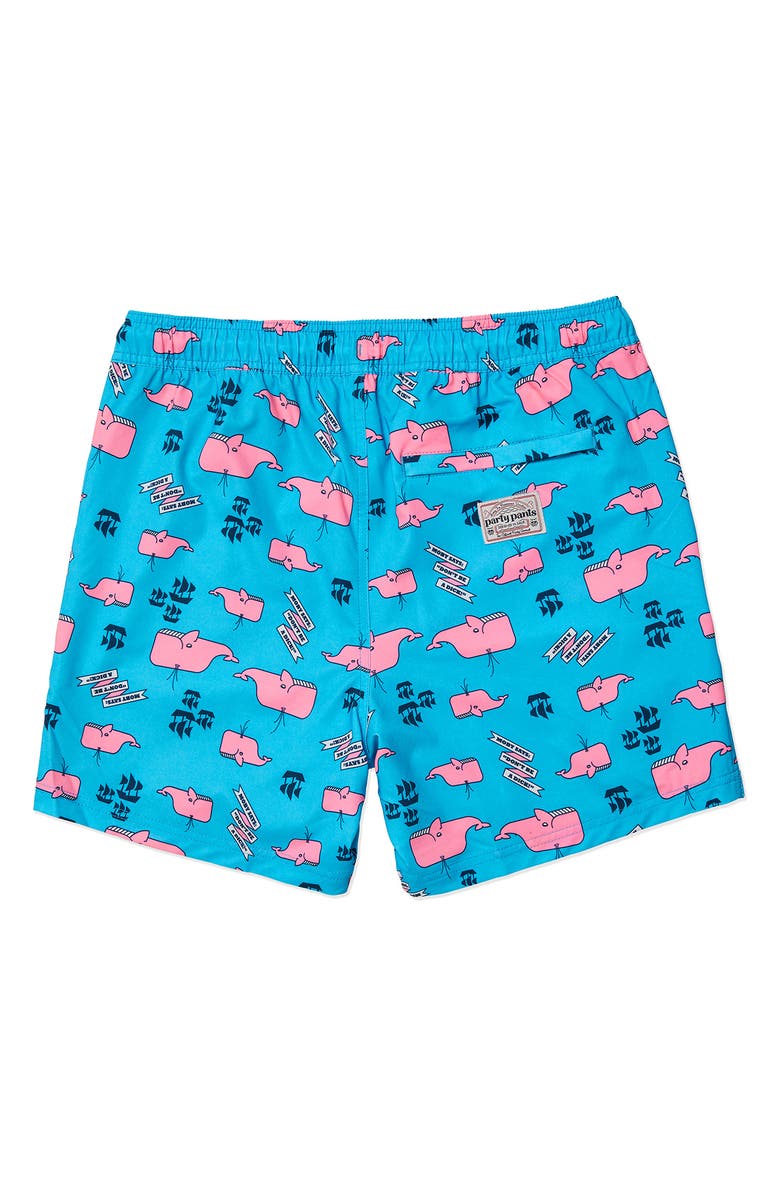 Party Pants Moby Compression Swim Trunks, Alternate, color,