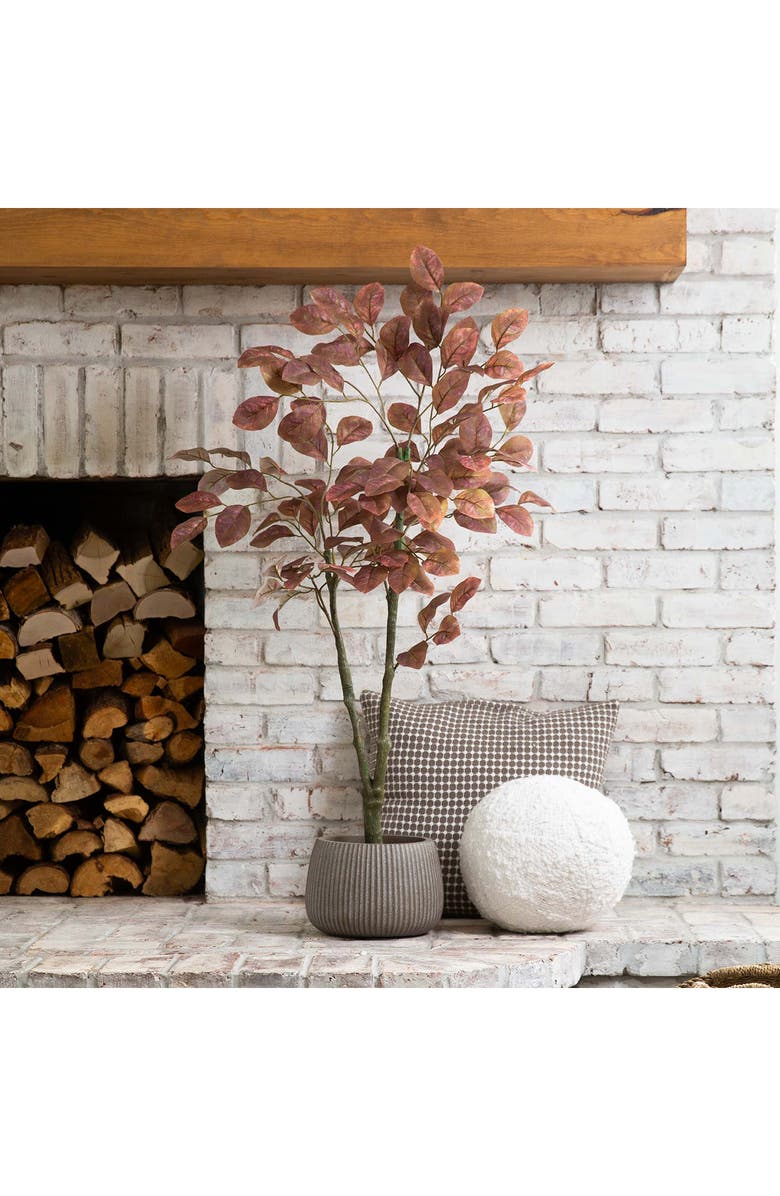 NEARLY NATURAL 3.5-Foot Artificial Autumn Dogwood Tree, Alternate, color, Brown