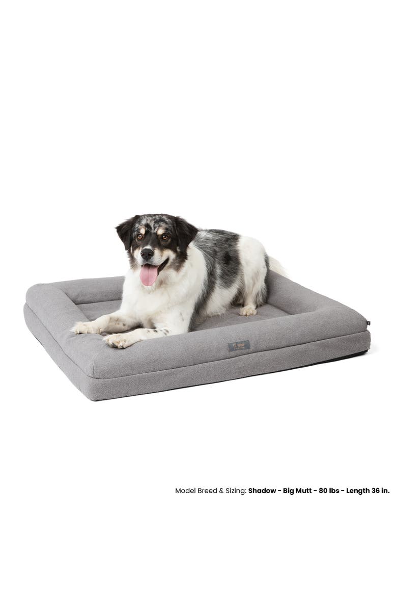 Nandog Pet Gear Orthopedic Dog Bed, Alternate, color, Gray