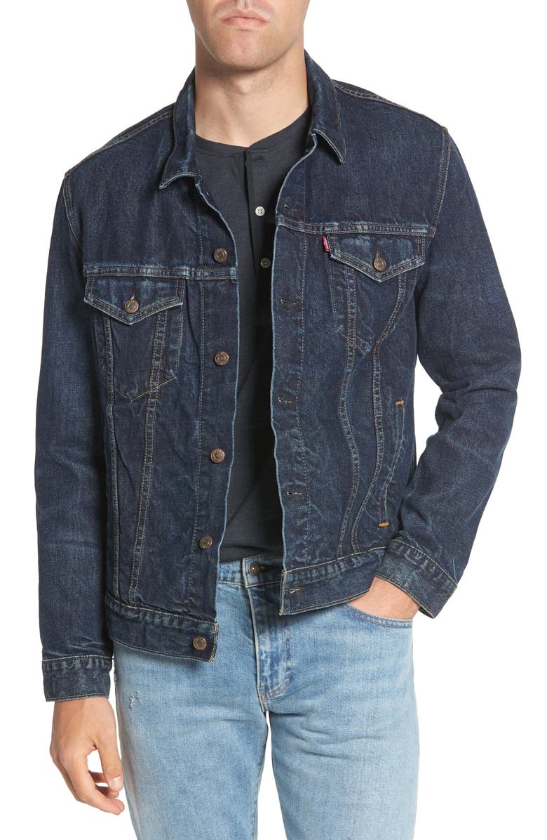 Levi's<sup>®</sup> Trucker Denim Jacket, Main, color,