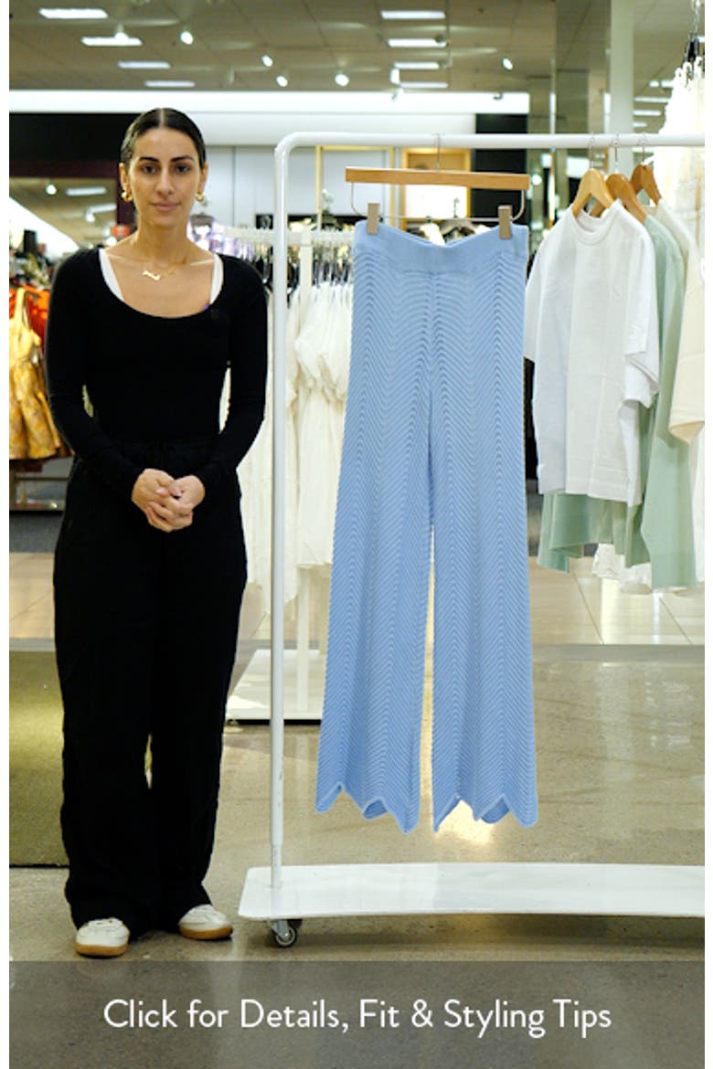 Wavy Knit Pants video