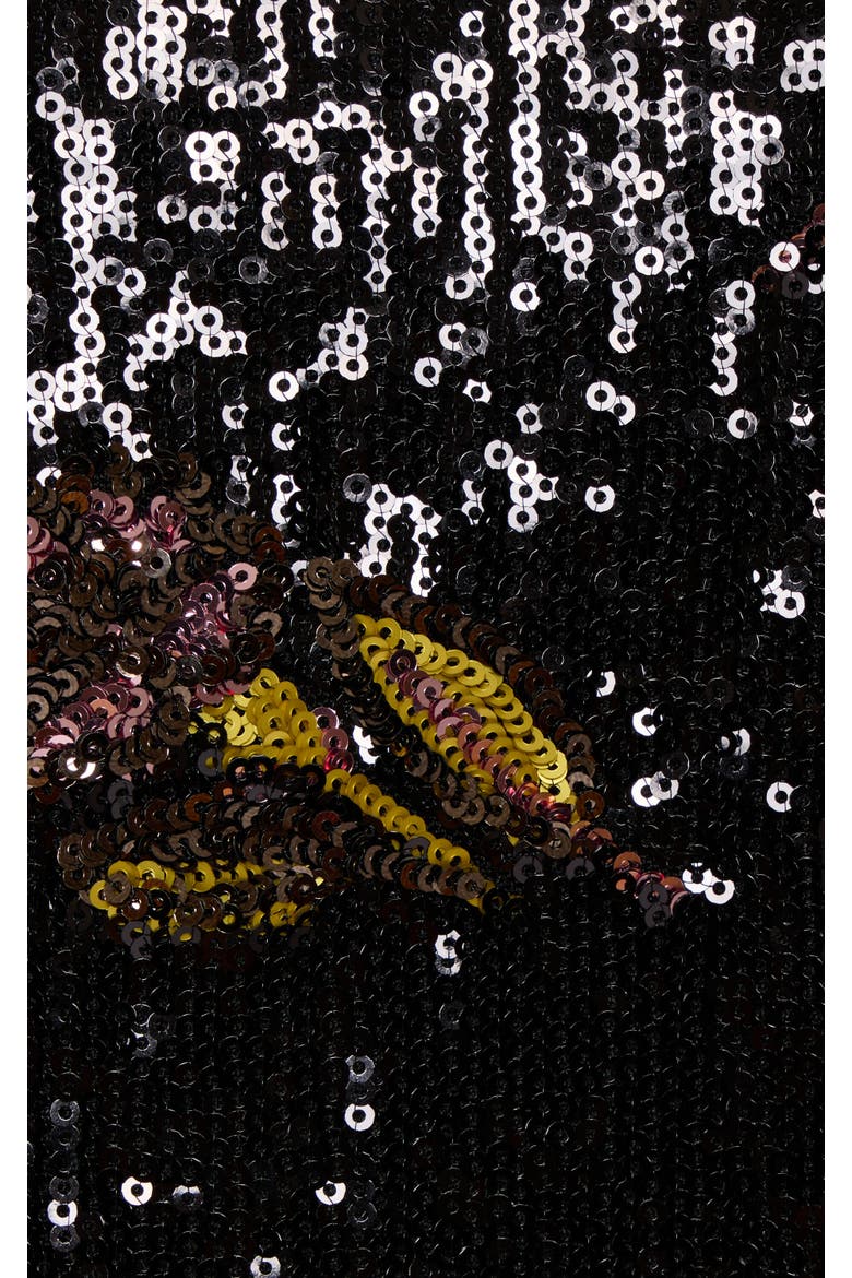 Make An Exit Top, Alternate, color, Mayfair Paillettes Black