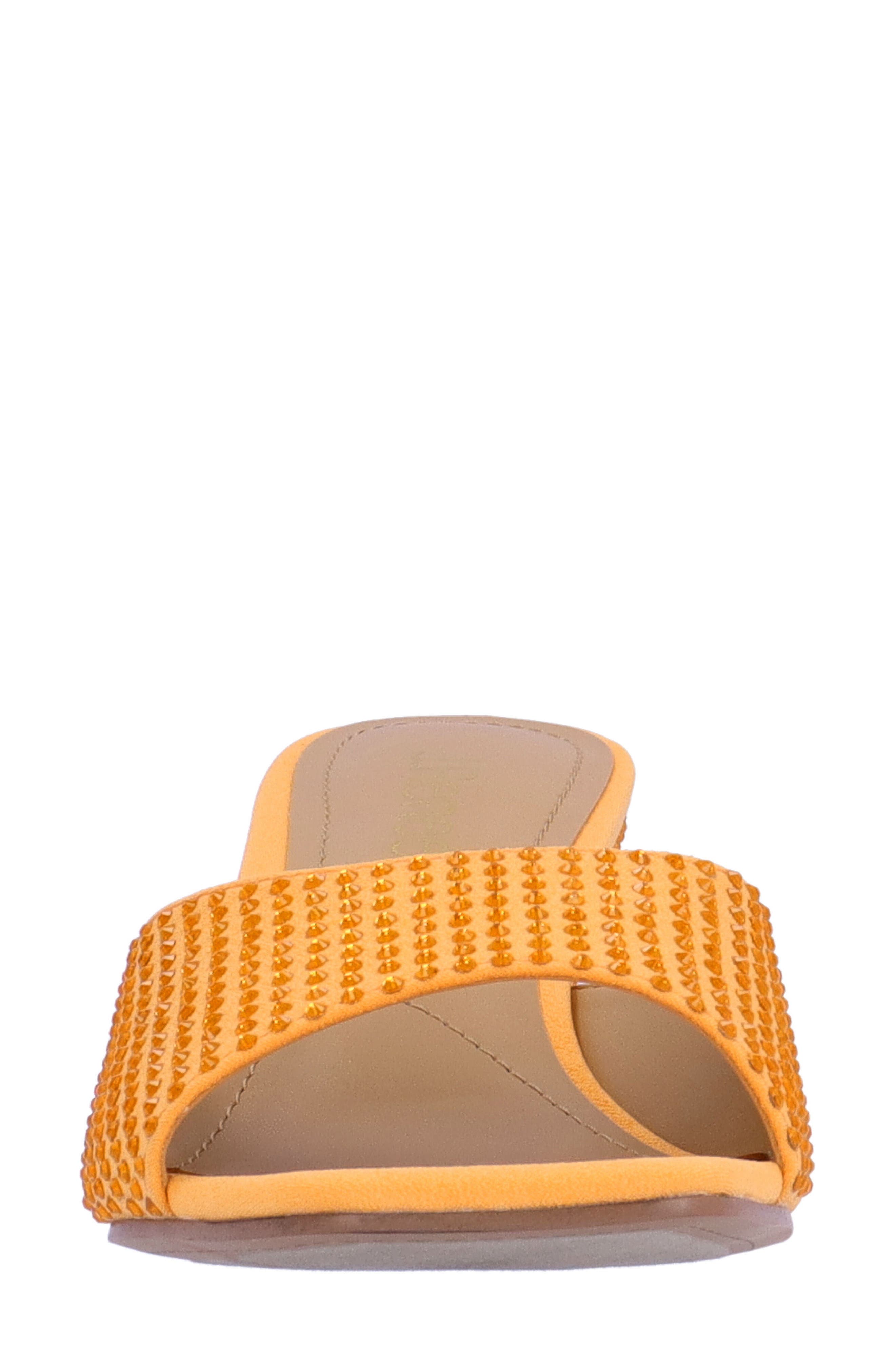 Coralie Wedge Slide Sandal, Alternate, color, TANGERINE