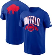 Nike Men's Nike Royal Buffalo Bills Rewind Front and Back Hit Essential T-Shirt