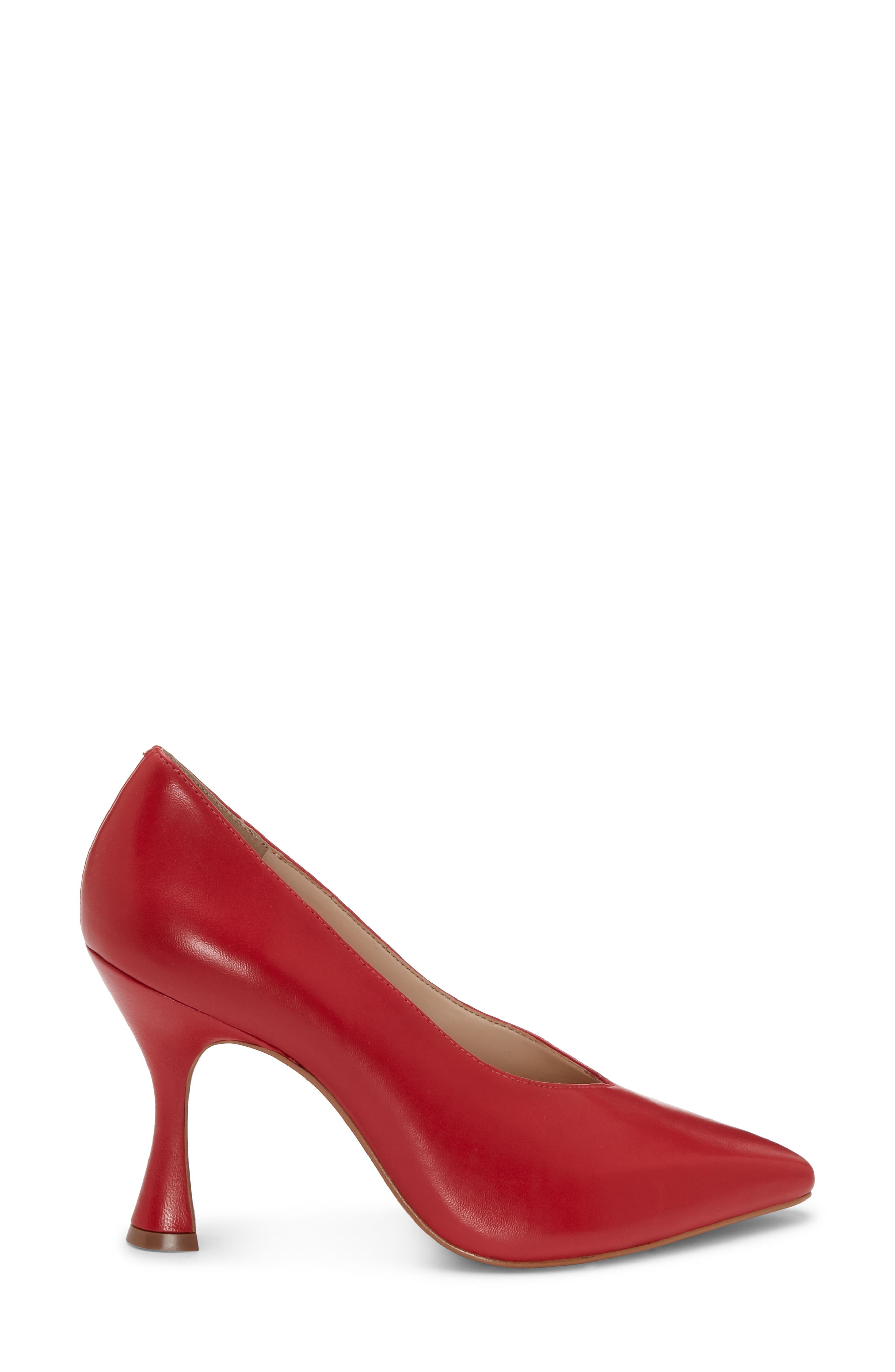 Ishani Pointy Toe Pump, Alternate, color, GLAMOUR RED