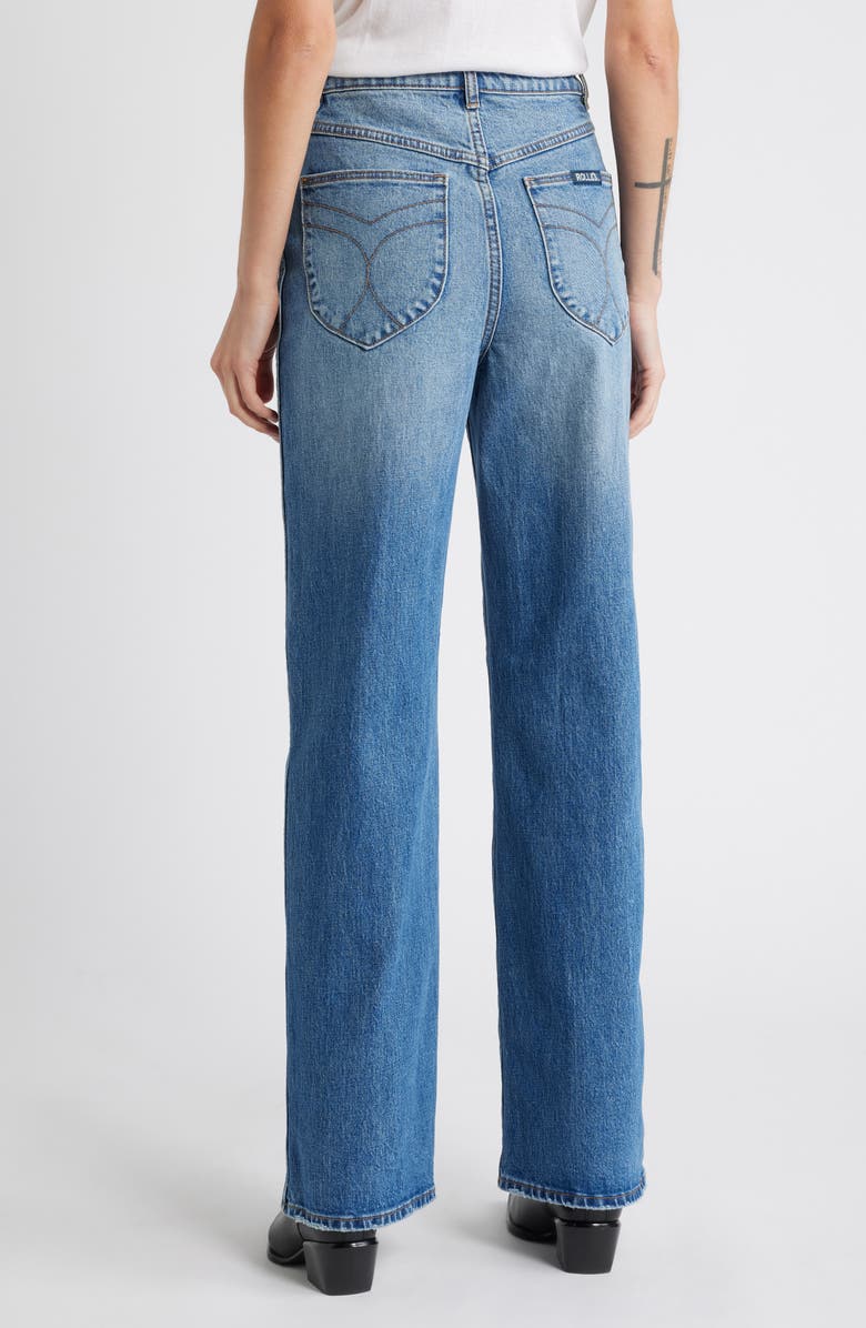 Rolla’s Heidi Seattle Straight Leg Jeans, Alternate, color,