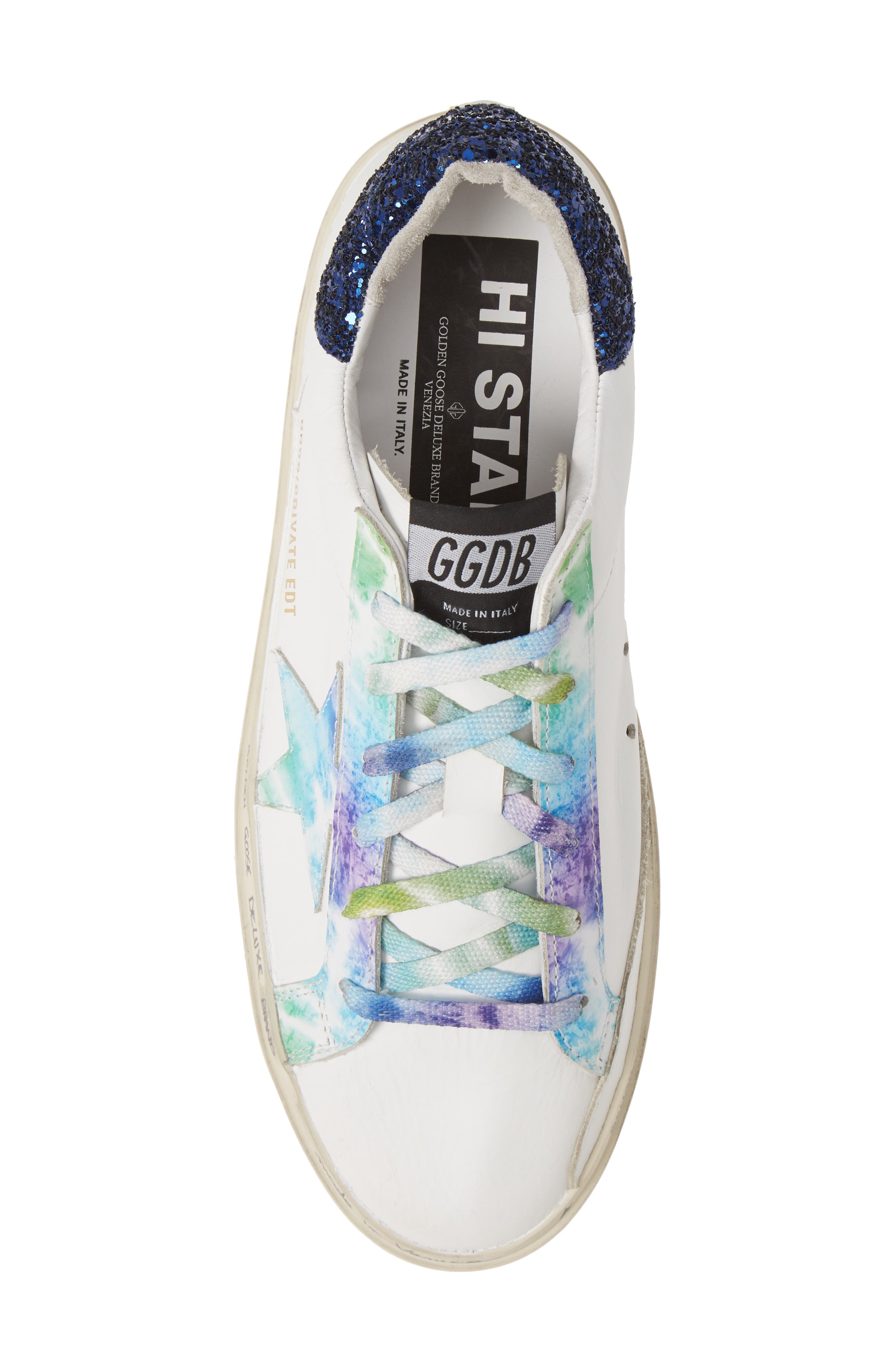 Golden Goose Hi Star Platform Sneaker, Alternate, color, 