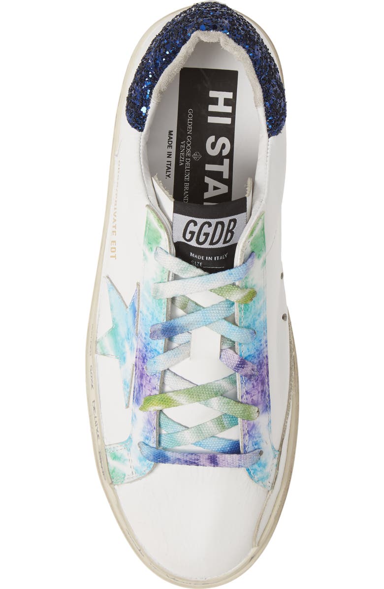 Golden Goose Hi Star Platform Sneaker, Alternate, color,