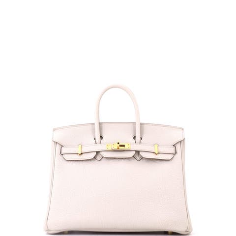 Birkin Handbag Light Togo with Gold Hardware 25