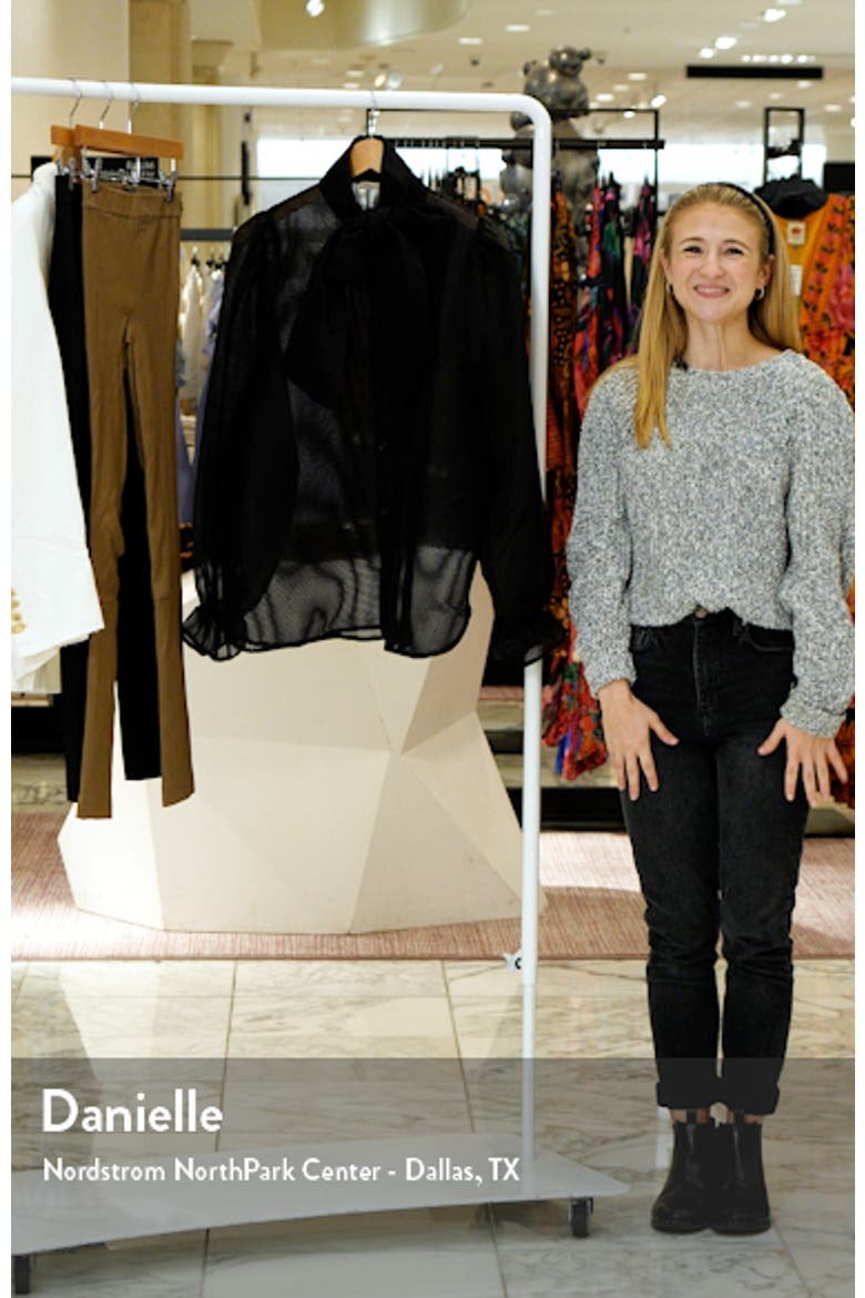 Erina Bow Button-Up Blouse video