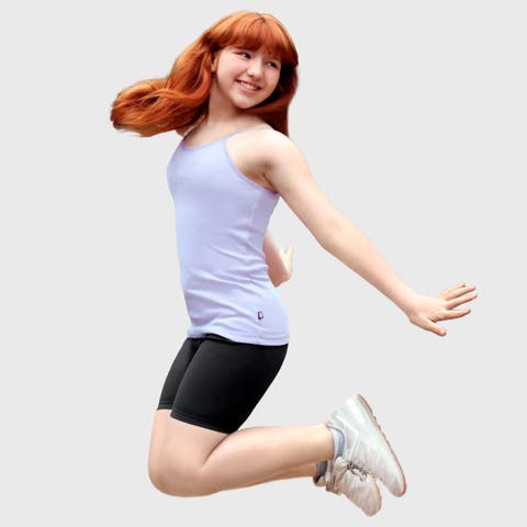 Soft 100% Cotton Long Bike Shorts USA-Made (Toddler, Little Kid & Big Kid)