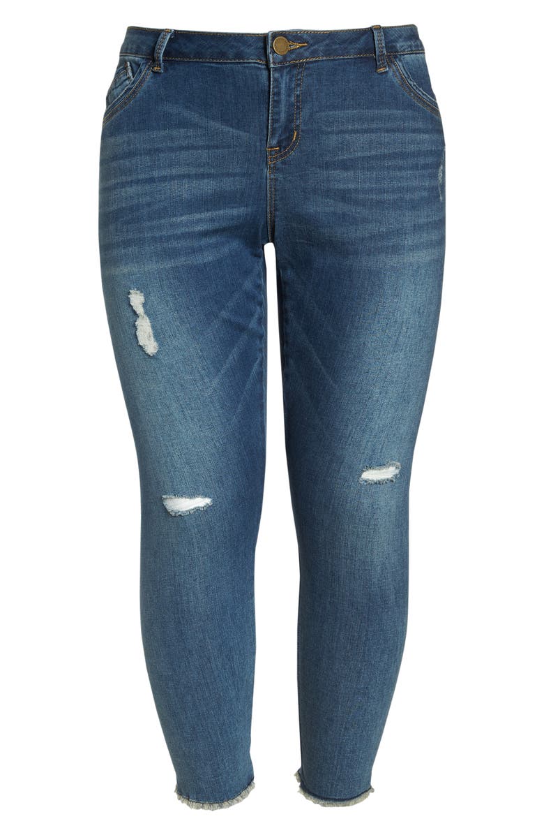 Wit & Wisdom Seamless Ankle Skimmer Jeans, Alternate, color, 