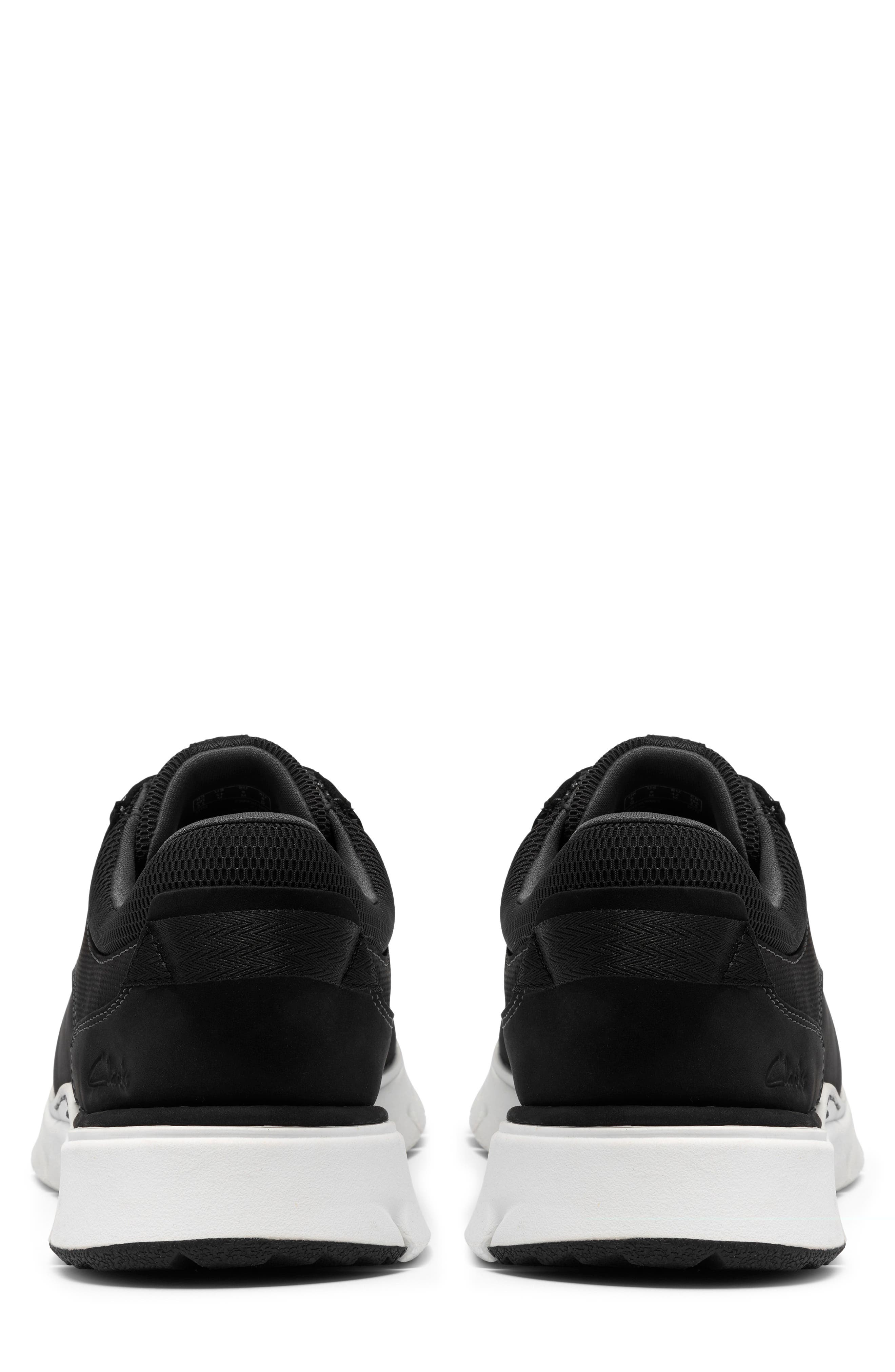 Step 365 Plain Toe Leather Sneaker, Alternate, color, BLACK NUBUCK