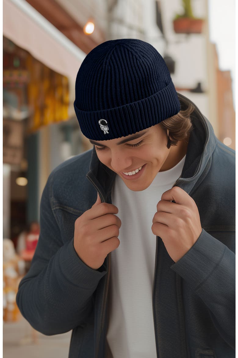 Astronaut Watch Cap, Alternate, color, Navy Blue