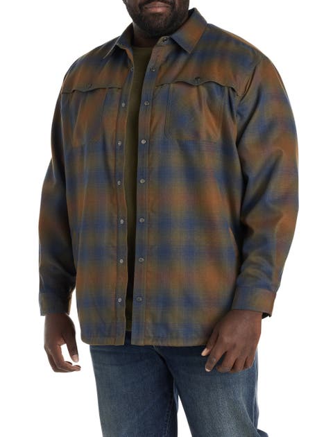 Big 
Tall Ranchero Western Shirt Jacket